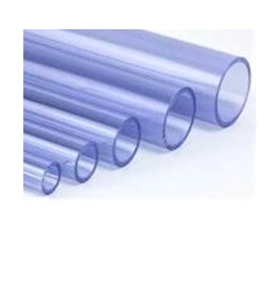 Tubo PVC rigido trasparente
